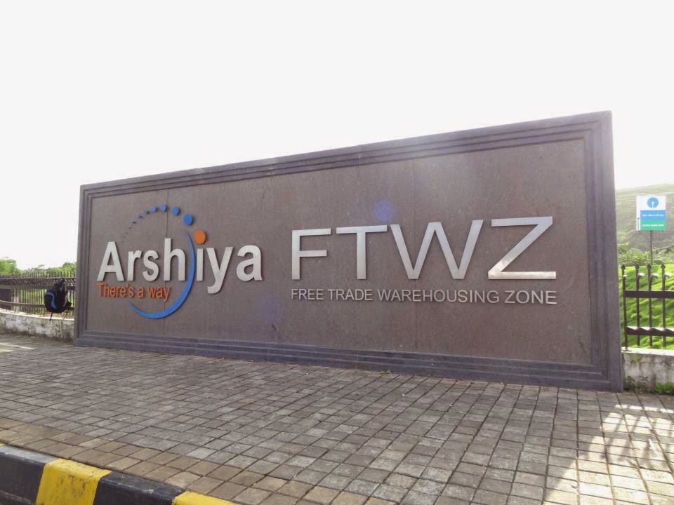 3D Metal Signs for Arshiya